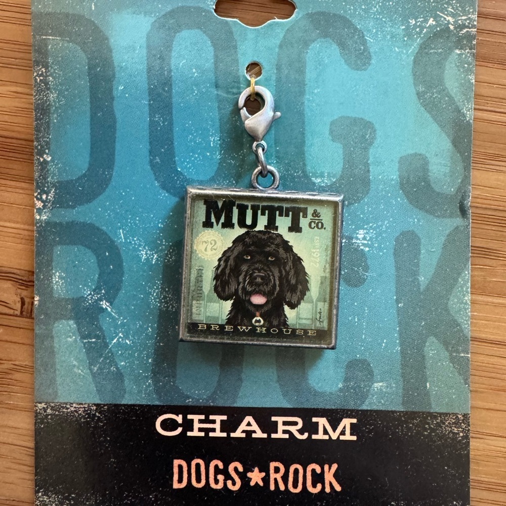 Dogs Rock Charm - Mutt